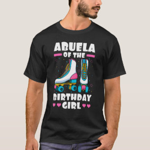 Abuela van de Schaatsen van het meisje van de gebo T-shirt