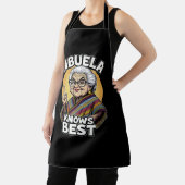 Abuela weet het best - grappige Sassy Hispanic Abu Schort (Insitu)