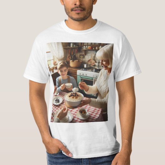 Abuela y nieto t-shirt (Voorkant)