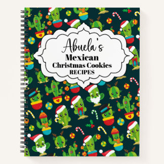 Abuela's Mexicaanse kerstrecipes Notitieboek