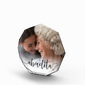Abuelita Grandma Script Overlay Fotoblokken (Rechts)