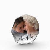 Abuelita Grandma Script Overlay Fotoblokken (Links)