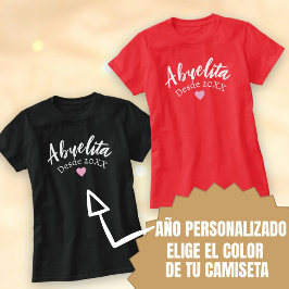 Abuelita Regalo Personalizado T-shirt