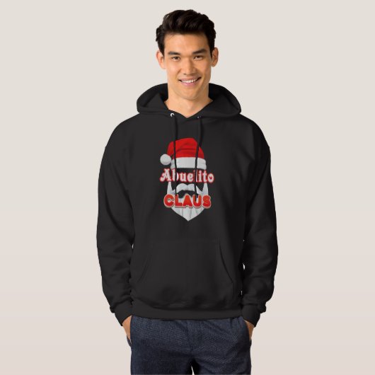 Abuelito Claus Kerstkerstkerstkerstkerstkerstkerst Hoodie (Voorkant volledig)