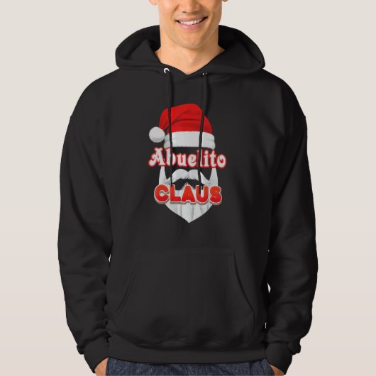 Abuelito Claus Kerstkerstkerstkerstkerstkerstkerst Hoodie (Voorkant)