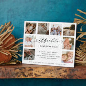 Abuelito Definition Script Photo Collage Keepomwil Fotoplaat (Zijkant)