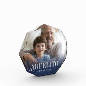 Abuelito Grandpa Jaar ingesteld Fotoblokken (Links)