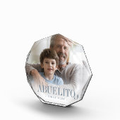 Abuelito Grandpa Jaar ingesteld Fotoblokken (Rechts)