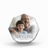 Abuelito Grandpa Jaar ingesteld Fotoblokken (Voorkant)