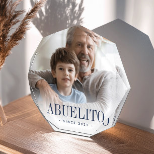 Abuelito Grandpa Jaar ingesteld Fotoblokken