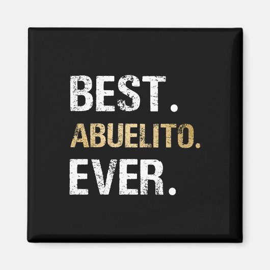 Abuelito ooit grafisch cadeau van kleindochter Gra Magneet (Voorkant)