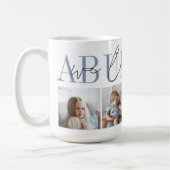 Abuelito We houden van je 4 Foto Collage Koffiemok (Links)