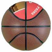 Abuelo #1 Feliz Dia Del Padre Aangepaste foto Basketbal (Rechts)