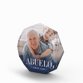 Abuelo Grandpa Jaar ingesteld Fotoblokken (Rechts)