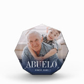 Abuelo Grandpa Jaar ingesteld Fotoblokken (Voorkant)