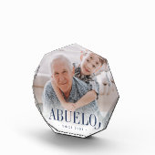 Abuelo Grandpa Jaar ingesteld Fotoblokken (Rechts)