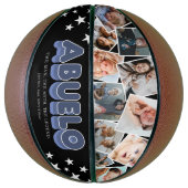 Abuelo Man Myth Legend Foto Basketball Basketbal (Verticaal)