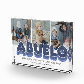 Abuelo Man Myth Legend Photo Block Fotoblokken (Rechts)