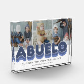 Abuelo Man Myth Legend Photo Block Fotoblokken (Links)