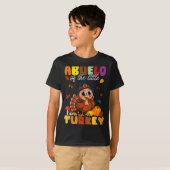 Abuelo Of The Little Turkey Thanksgiving Baby Show T-shirt (Voorkant volledig)
