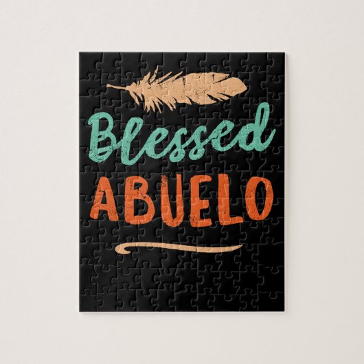 Abuelo Puerto Rico Grandpa Fathers Day Legpuzzel (Verticaal)