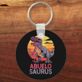 Abuelo-Saurus T-Rex Dino Dinosaur AbueloSaurus Sleutelhanger (Voorkant)