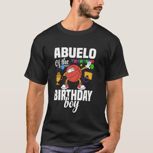 Abuelo van The Birthday Boy Sports T-shirt (Voorkant)