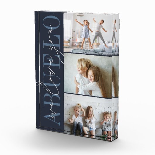 Abuelo We houden van je 3 Fotoblokken (Rechts)