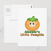 Abuelo's pompoen Abuelo Briefkaart (Voorkant / Achterkant)