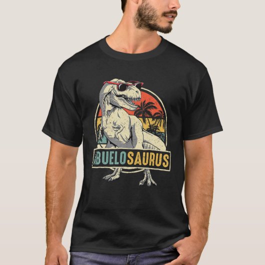 Abuelosaurus T rex Dinosaur Abuelo Saurus Family M T-shirt (Voorkant)