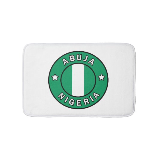 Abuja Nigeria Badmat (Voorkant)