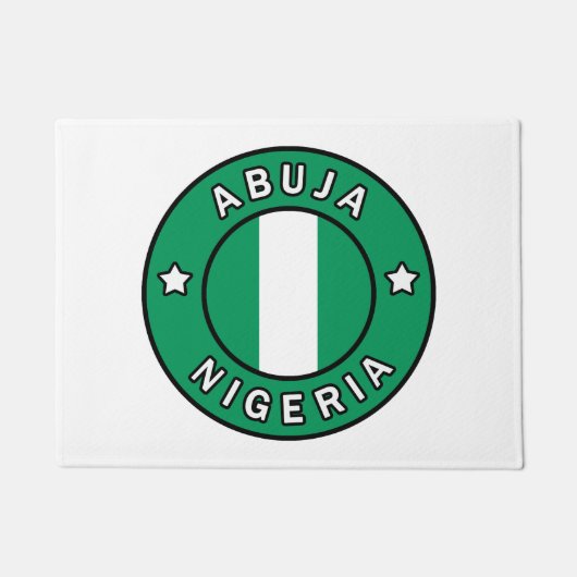 Abuja Nigeria Deurmat (Voorkant)
