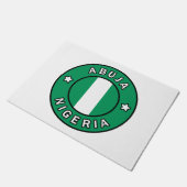 Abuja Nigeria Deurmat (Schuin)