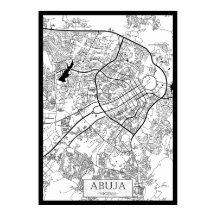Abuja Nigeria Kaart