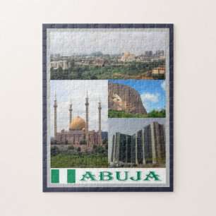 Abuja - Nigeria - Mozaïek - Legpuzzel