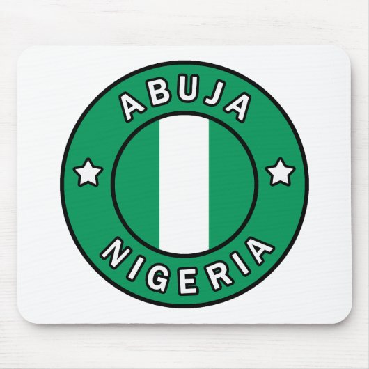 Abuja Nigeria Muismat (Voorkant)