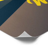 Abuja Nigeria poster van het reisbezoek van de sta (Hoek)