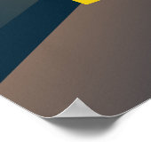 Abuja Nigeria poster van het reisbezoek van de sta (Hoek)