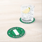 Abuja Nigeria Ronde Kartonnen Onderzetter (Insitu)