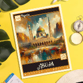 Abuja, Nigeria |  schilderij Briefkaart