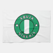 Abuja Nigeria Theedoek (Horizontaal)