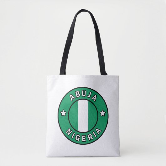 Abuja Nigeria Tote Bag (Voorkant)