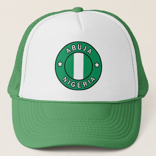 Abuja Nigeria Trucker Pet (Voorkant)