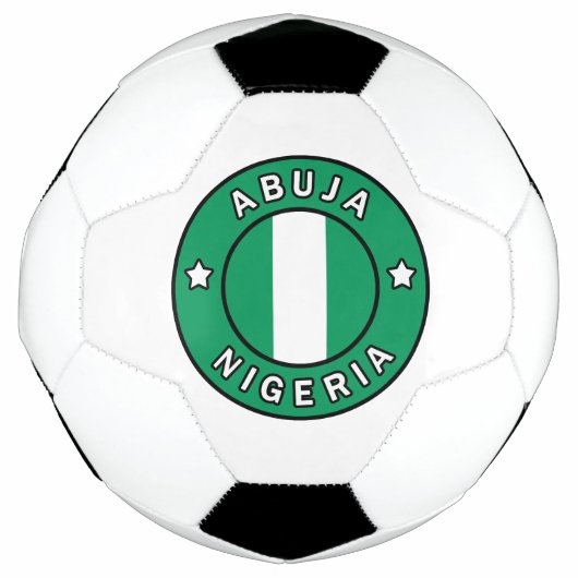 Abuja Nigeria Voetbal (Voorkant)
