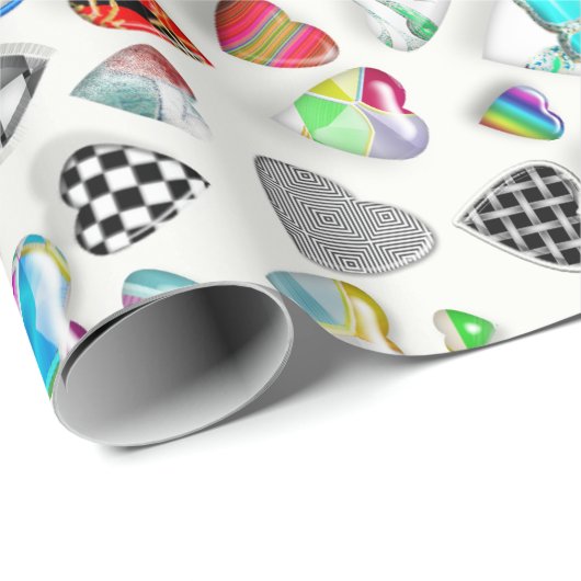 ABUNCHOFHEARTS CADEAUPAPIER (Rol Hoek)