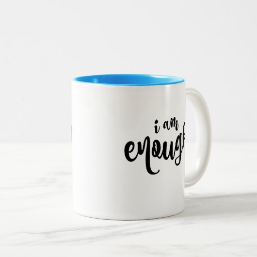 Abundance Affirmation Coffee Mok (Voorkant rechts)