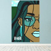 Abundance Canvas afdrukken (Insitu (Houten vloer))