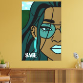 Abundance Canvas afdrukken (Insitu (Woonkamer))