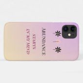 Abundance Mindset – Flowers of Abundance Case-Mate iPhone Case (Achterkant (horizontaal))