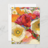 Abundance of Flowers Briefkaart (Voorkant / Achterkant)